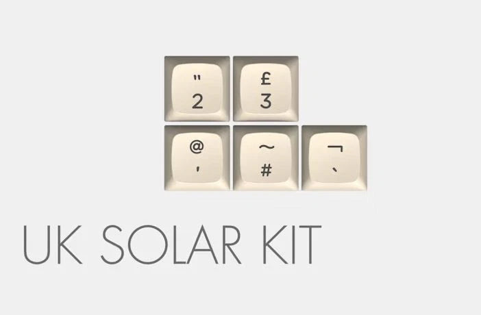 Massdrop x MiTo XDA Godspeed Custom Keycap Set-UK Solar kit MDX-14732-53 Model