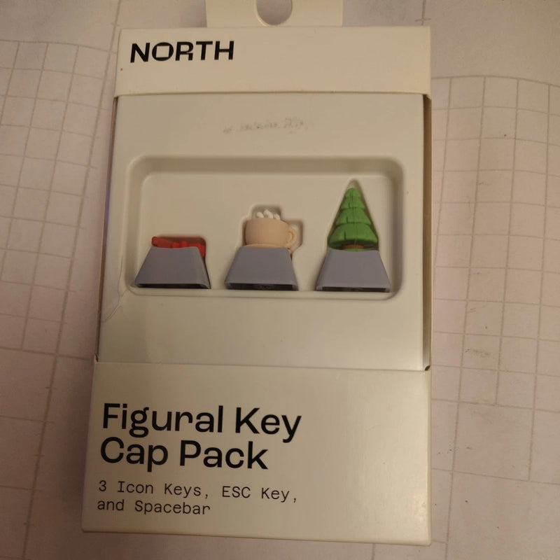 North Figural Key Cap Pack for Keyboard Fall Christmas Pack Model