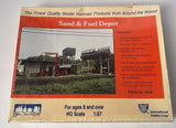 IHC 3506 Sand & Fuel Depot HO Scale Building Kit New Sealed Railroad Scenery Model