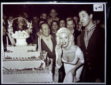 Jane Mansfield and Mickey Hargitay 1950s Celebrity Photo Back board 8x11 Model