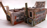 Downtown Deco HO Scale Building 2 Craftsman Hydrocal Finescale Kit Lot Save $20 Model