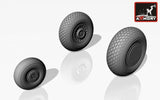 Armory AW72302 - 1/72 - Douglas A-20C Boston wheels, mid, Aircraft Wheels sets Model
