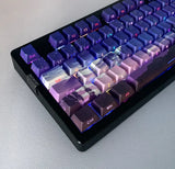 Backlit Starry Winter Night Keycap Set | Cherry MX | Mechanical Keyboard | PBT Model