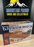AMT '63 CHEVY II STATION WAGON CUSTOMIZING KIT 1:25 SCALE KIT #1201 - NEW IN BOX Model