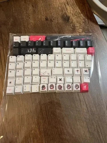 Keycap only!!¡¾MINT¡¿Yuki Aim gaming keyboard Polar 65 Katana Edition from JAPAN Model