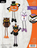 Bucilla Halloween Squad Felt Ornament Kit - Set Of 4 Ornaments - 89647E Model