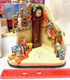 VINTAGE Miniature display M.J. Hummel Goebel 'Christmas Time' #1038 D-w/Box Model