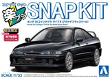 AOSHIMA 1/32 RAKUPLA SNAP KIT SERIES No.22-GB HND DC2 Integra TYPE R(Black) Model