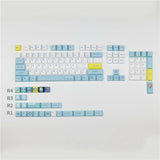 Anime Squirtle Keycap Button Pbt Sublimation Cherry Mx 128keys Spare Parts Gifts Model