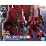 Gundam Base Side F Limited RG 1/144 MSN-04FF Sazabi Gunpla Model Kit Model