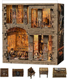 Book Nook Kit - Egyptian Pharaohs Tomb DIY Miniature House Kit for Adults Model