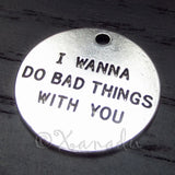 True Blood Vampire Wholesale Silver Plated Pendant Charms C6141 - 5PCs Or 10PCs Charms