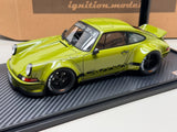 Ignition Model 1/18 RWB Porsche 964 Green Resin Car Model -IG3875 Model