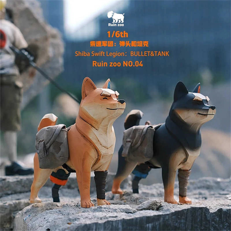 Pf 1/6th Shiba Inu Swift Legion Figure Doge Matching Scene Animal Model Gift Model