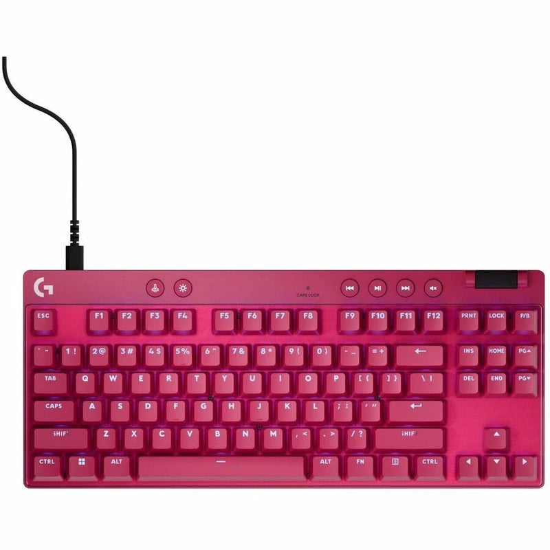 Logitech G PRO X TKL RAPID Tenkeyless Wired Gaming Keyboard With Magnetic Analog Model