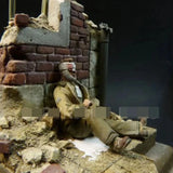 1/35 Military Wounded Soldier RESIN FIGURE MODEL KIT Unassembled Unpainted NEW Model