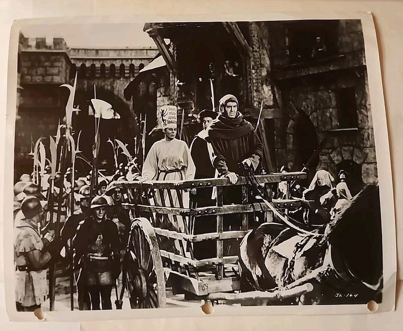 INGRID BERGMAN 1948 STAMPED JOAN OF ARC 8X10 PRESS PHOTO ROBERT BOARD ESTATE RKO Model