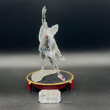 Swarovski SCS Masquerade Pierrot Figurine Display & Plaque Box COA 1999 Vintage Model