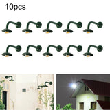 HO Scale 1:87 Street Bracket Lights Model Wall Lamp Posts LED Building Kit Model