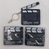 (3) Directors Clapboard Clapper Board Movie Slate PHOTO FRAME KEYCHAIN/BAG CHARM Model