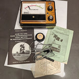 Science & Mechanics Model A-3 Supersensitive Photometer Light Meter Untested... Model