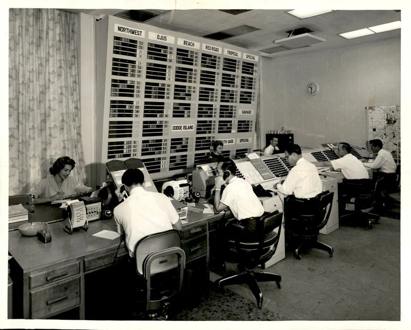 LG937 1962 Orig Photo MAULE INDUSTRIES OF MIAMI OPERATIONS ANALYZER TASK BOARD Model