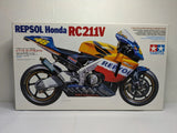 TAMIYA Repsol Honda RC211V 2002 Champion 1/12 Scale Plastic model unassembled JP Model