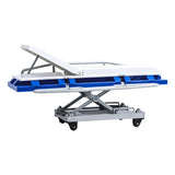 Blue and White Deluxe Moving Stretcher for WWE & AEW Wrestling Action Figures Model