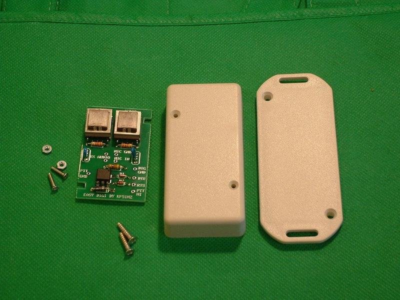 "EASY DIGI?" Digital Sound Card Interface PSK RTTY SSTV NBEMS JT-65 DIY KIT Model
