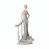 Comfy Hour Glamour Elegance Victorian Lady Resin Figurine, 9" Standing Decor Model