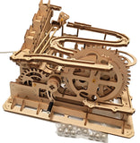 ROKR Marble Parkour Marble Run LG501 3D Wooden Puzzle BUILT Kit Mechanical Model Model