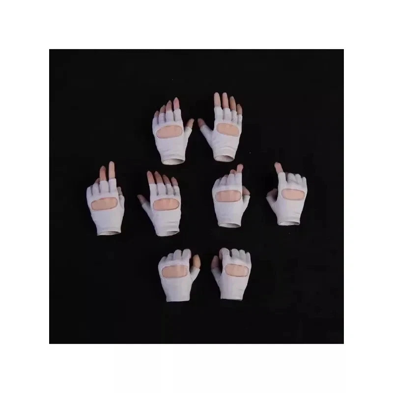 1/6 Action Figure Glove Finger Different Holding Gun Postures Plastic Hand Model Model