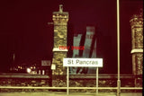 PHOTO  ST PANCRAS RAILWAY STATION NAME BOARD Model