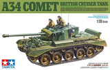 Tamiya 35380 1/35 Scale Military Model Kit WWII British Cruiser Tank A34 Comet Model