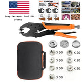 304 Stainless Steel Snap Fastener Tool Kit, Marine Grade Heavy Duty for Awning Model
