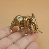 Brass Elephant Statue Animal Statue Ornament Toy House Office Decoration New Model