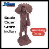 Cigar Store Indian ?C Highly Detailed Resin Scale Model - HO Scale - Brown Model