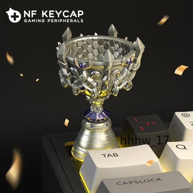 League of Legends S15 Trophy LOL Keyboard Personalized 3D Computers Resin Keycap Model