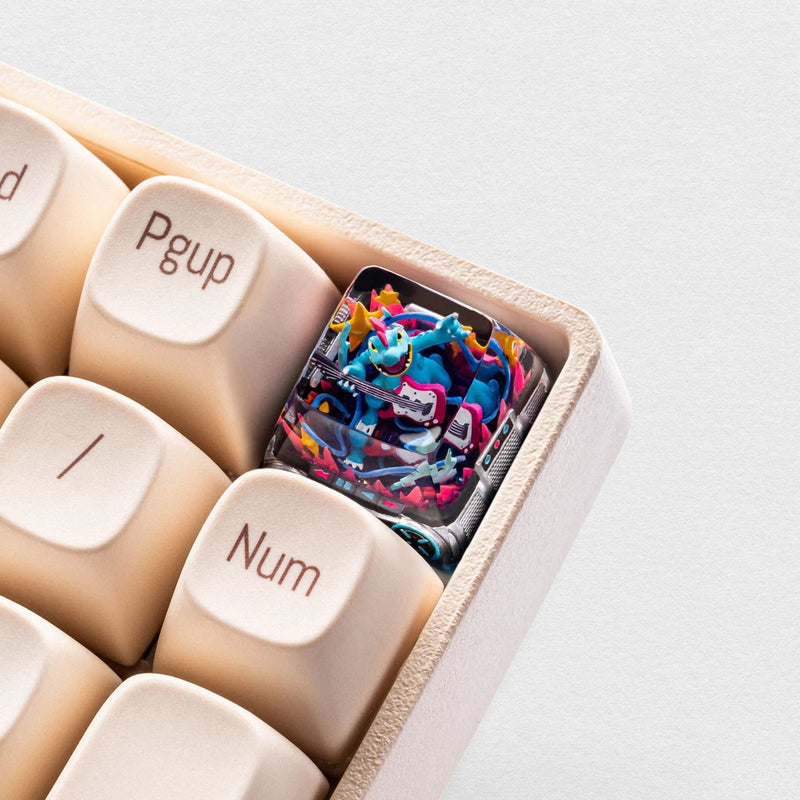S-Craft Artisan Pokemon Keycap - FERALIGATR Model