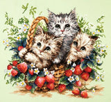 New Magic Needle Cross Stitch Kit Cute Creatures 58-12 Model
