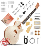 Tostar LP Style DIY Electric Guitar Kit HH Pickups Mahogany Model