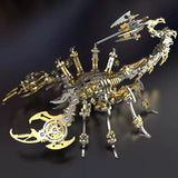 Mechanical Scorpion Metal Puzzle DIY Assembly Model Kit Stainless Steel Art Toy Model