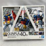 Bandai P-BANDAI 1/144 GUNPLA 40TH ANNIVERSARY MEMORIAL SET Model