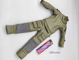 Soldier Unique Male Clothes Diving Suit For 12" Action Figure 1/6 Model Model
