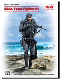 ICM 1/24 US Special Forces S.E.A.L. No.1 Plastic Model 24111 Model