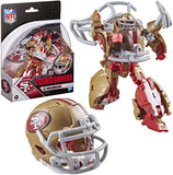 Transformers x NFL - San Francisco 49ers - Goldrush Helmet Action Figure [New To Model