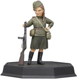 1/12 Model Kit World Fighter Collection WWII Soviet Army Female Soldier Toriyama Model