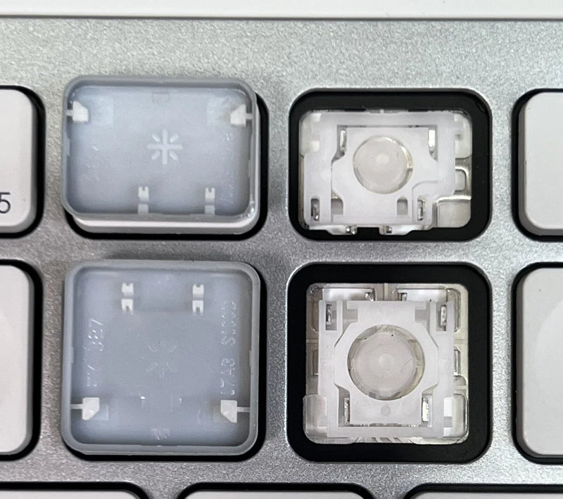 Logitech MX Keys Mini PALE GRAY REPLACEMENT KEYBOARD KEYCAPS KEYS (YR0084) Model