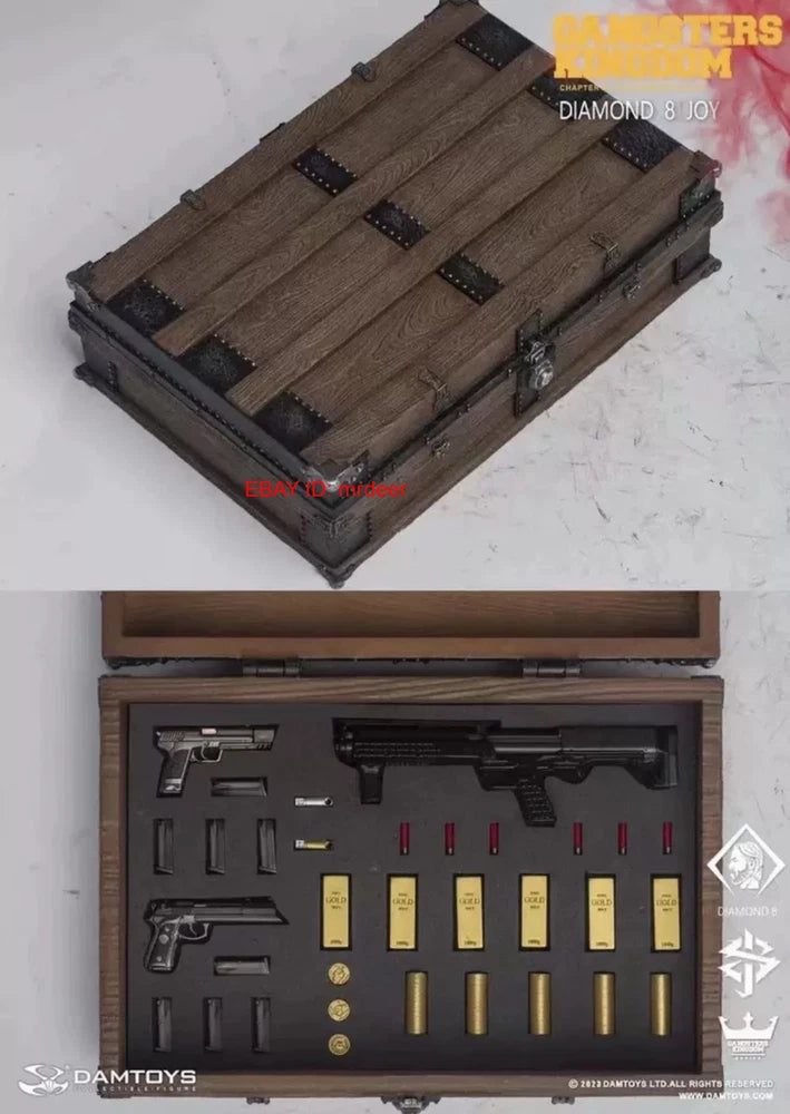 Damtoys 1/6 Gk028 Gangsters Kingdom Weapon Accessories Toy Model Figures Model