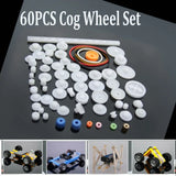 Mechanical Model Accessories Cog Wheel Gear Pulley Motor Robot 60 Kinds Model